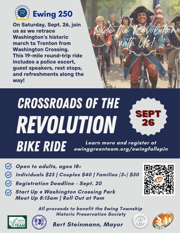 Crossroads of the Revolution Bike Ride
